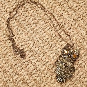 Owl necklace